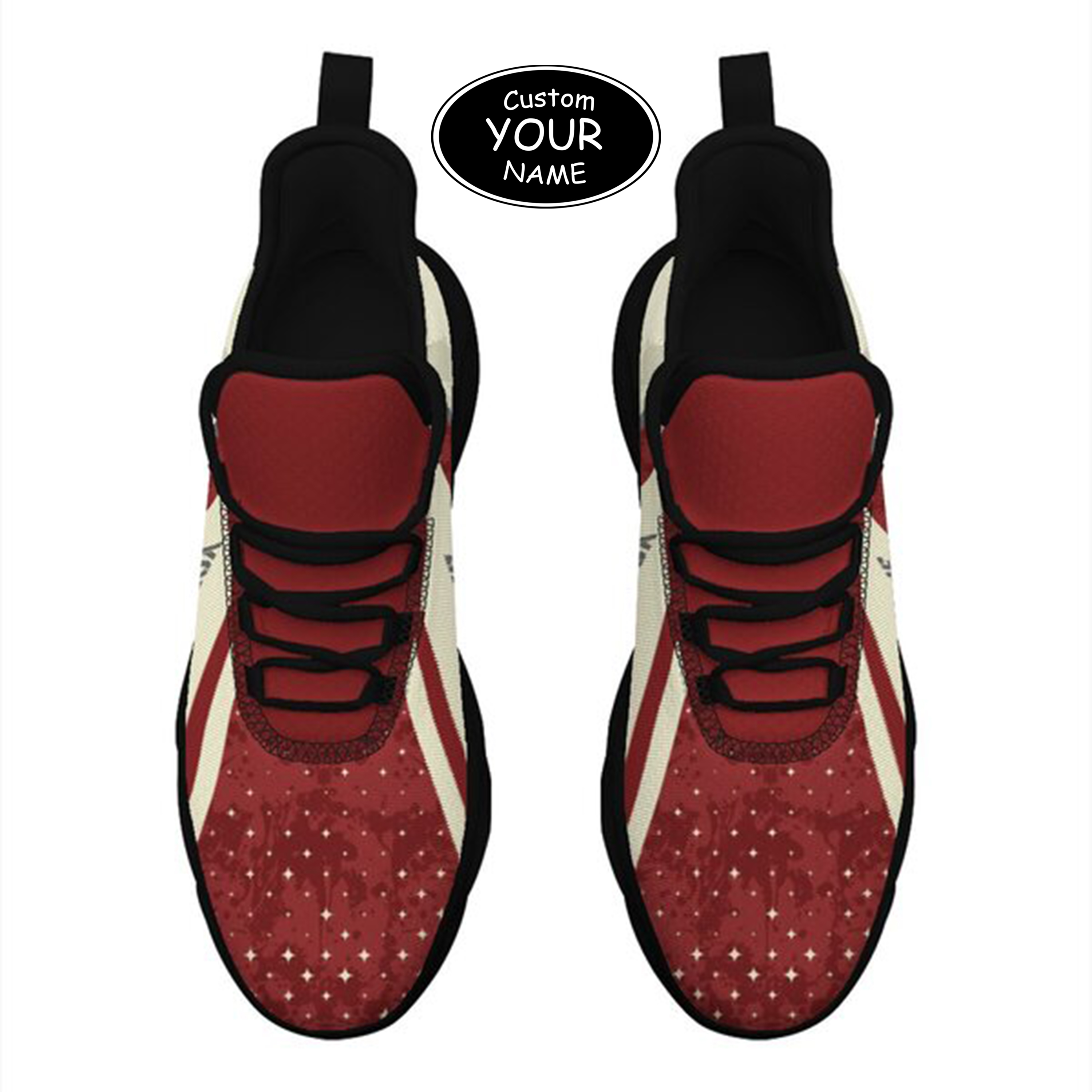 Max Sowl-25-cy-Norman-4-1, Personalized Oklahoma Sooners Custom Max Sowl Shoes, Patriotic Running Sneakers, Custom Comfortable Walking Shoes