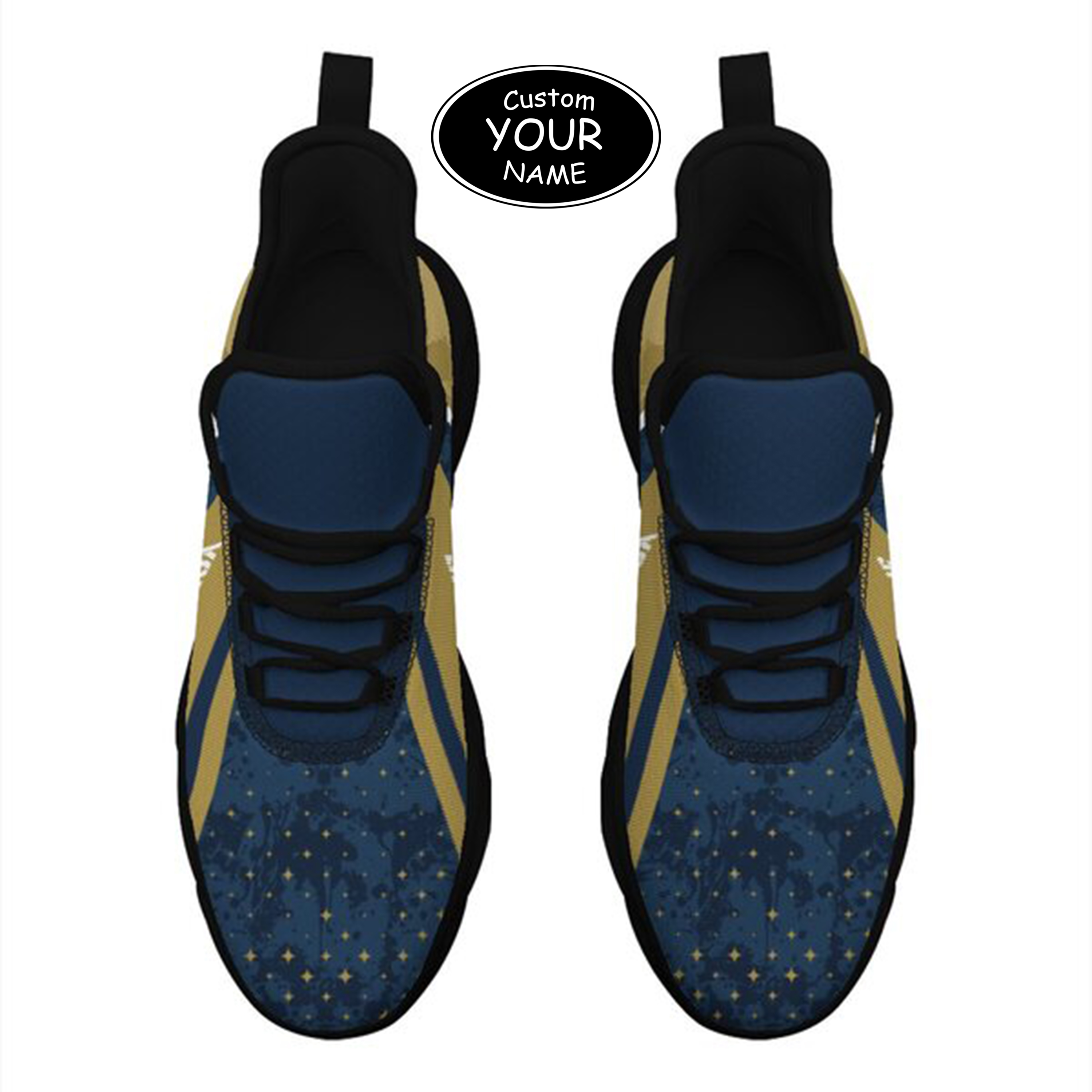 Max Sowl-25-cy-South Bend-5-1, Personalized Notre Dame Fighting Irish Custom Max Sowl Shoes, Patriotic Running Sneakers, Custom Comfortable Walking Shoes