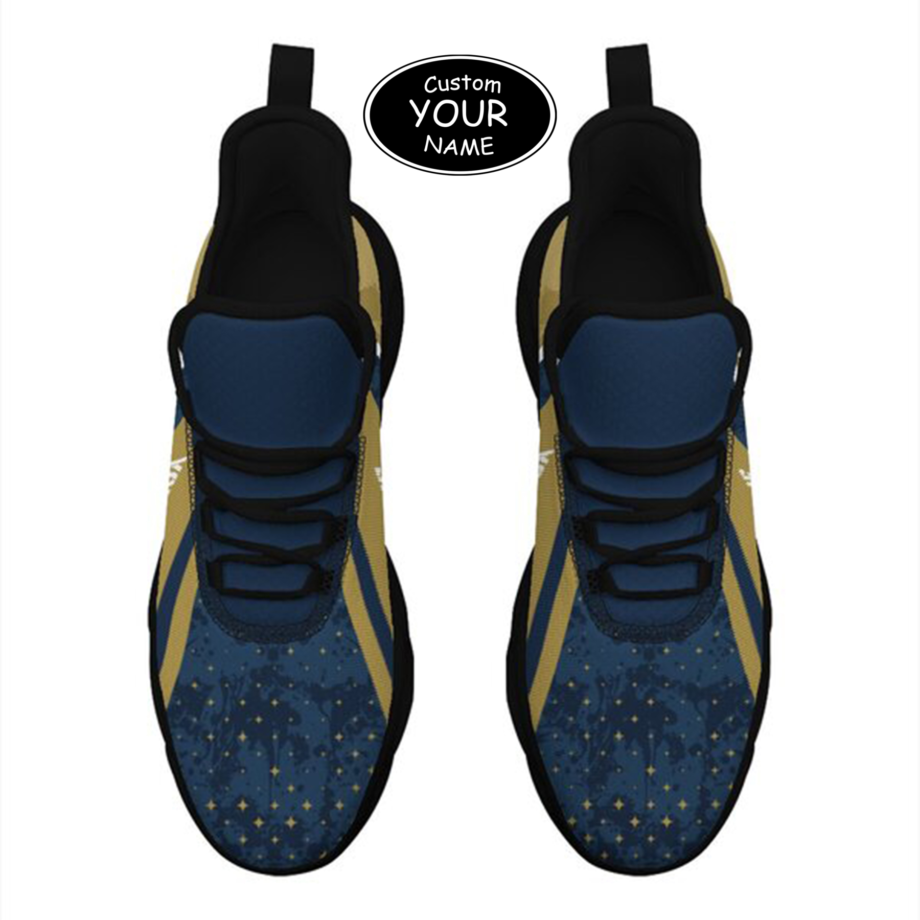 Max Sowl-25-cy-South Bend-5-1, Personalized Notre Dame Fighting Irish Custom Max Sowl Shoes, Patriotic Running Sneakers, Custom Comfortable Walking Shoes