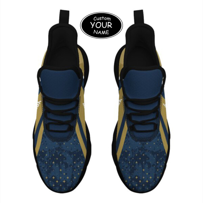 Max Sowl-25-cy-South Bend-5-1, Personalized Notre Dame Fighting Irish Custom Max Sowl Shoes, Patriotic Running Sneakers, Custom Comfortable Walking Shoes