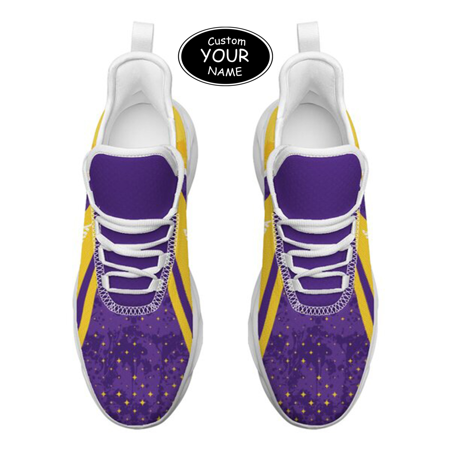 Max Sowl-25-cy-Baton Rouge-6-1, Personalized LSU Tigers Custom Max Sowl Shoes, Patriotic Running Sneakers, Custom Comfortable Walking Shoes