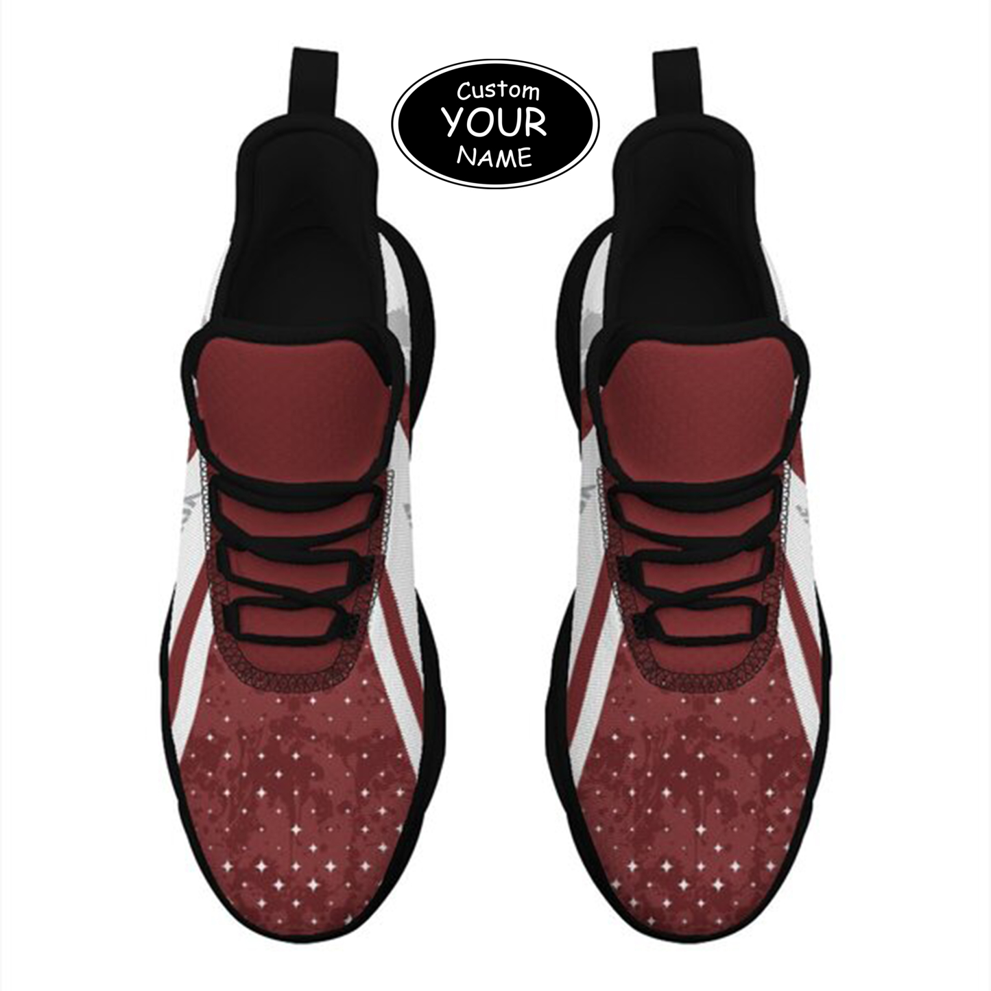 Max Sowl-25-cy-College Station-16-1, Personalized Texas A&M Aggies Custom Max Sowl Shoes, Patriotic Running Sneakers, Custom Comfortable Walking Shoes