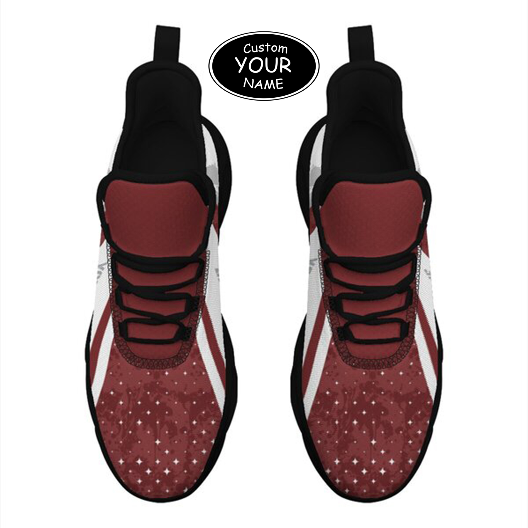 Max Sowl-25-cy-College Station-16-1, Personalized Texas A&M Aggies Custom Max Sowl Shoes, Patriotic Running Sneakers, Custom Comfortable Walking Shoes