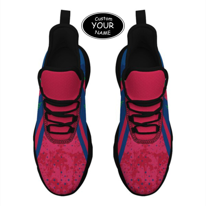 Max Sowl-25-cy-Fresno-18-1, Personalized Fresno State Bulldogs Custom Max Sowl Shoes, Patriotic Running Sneakers, Custom Comfortable Walking Shoes