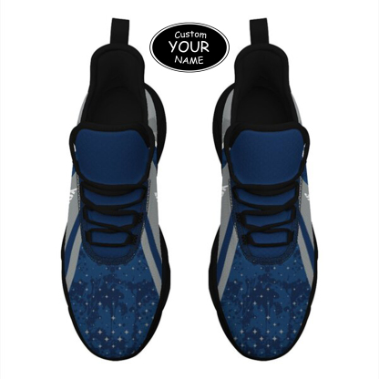 Max Sowl-25-cy-Logan-22-1, Personalized Utah State Aggies Custom Max Sowl Shoes, Patriotic Running Sneakers, Custom Comfortable Walking Shoes