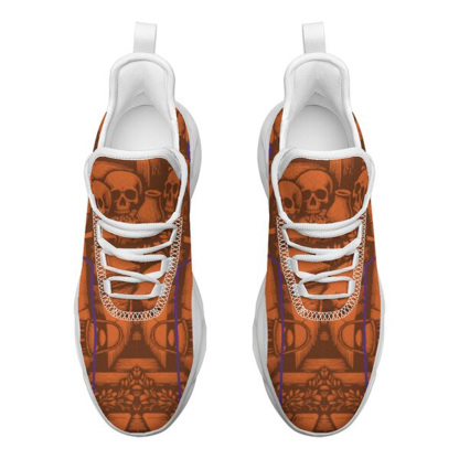 Max Sowl-25-yy-Clemson-1-1, Personalized Clemson Tigers Custom Max Sowl Shoes, Patriotic Running Sneakers, Custom Comfortable Walking Shoes