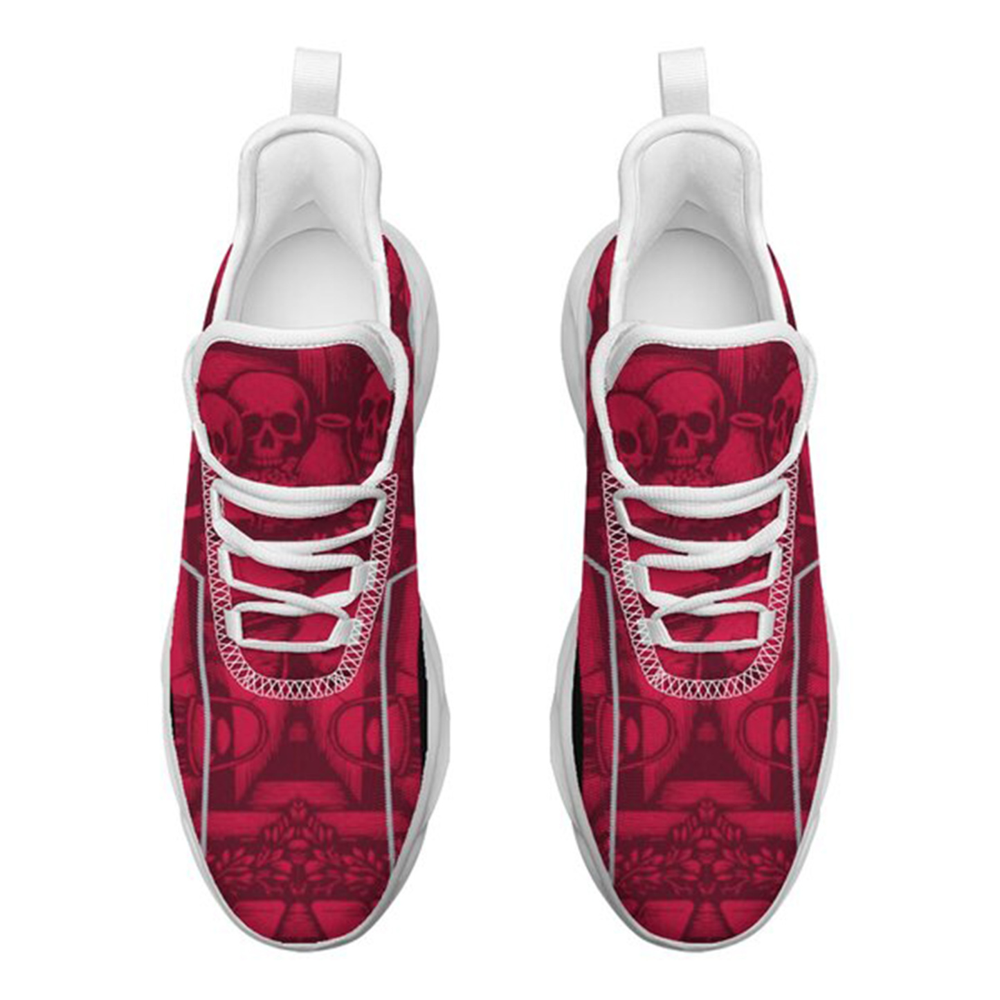 Max Sowl-25-yy-Columbus-3-1, Personalized Ohio State Buckeyes Custom Max Sowl Shoes, Patriotic Running Sneakers, Custom Comfortable Walking Shoes