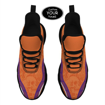 Max Sowl-25-cy-Clemson-1-2, Personalized Clemson Tigers Custom Max Sowl Shoes, Patriotic Running Sneakers, Custom Comfortable Walking Shoes