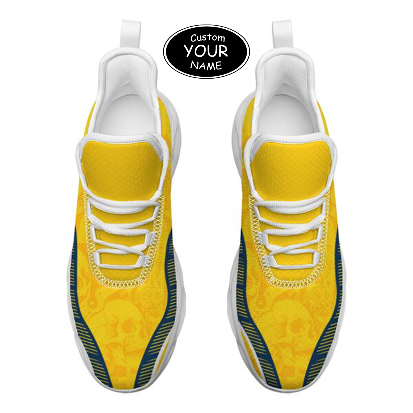 Max Sowl-25-cy-Ann Arbor-14-2, Personalized Michigan Wolverines Custom Max Sowl Shoes, Patriotic Running Sneakers, Custom Comfortable Walking Shoes