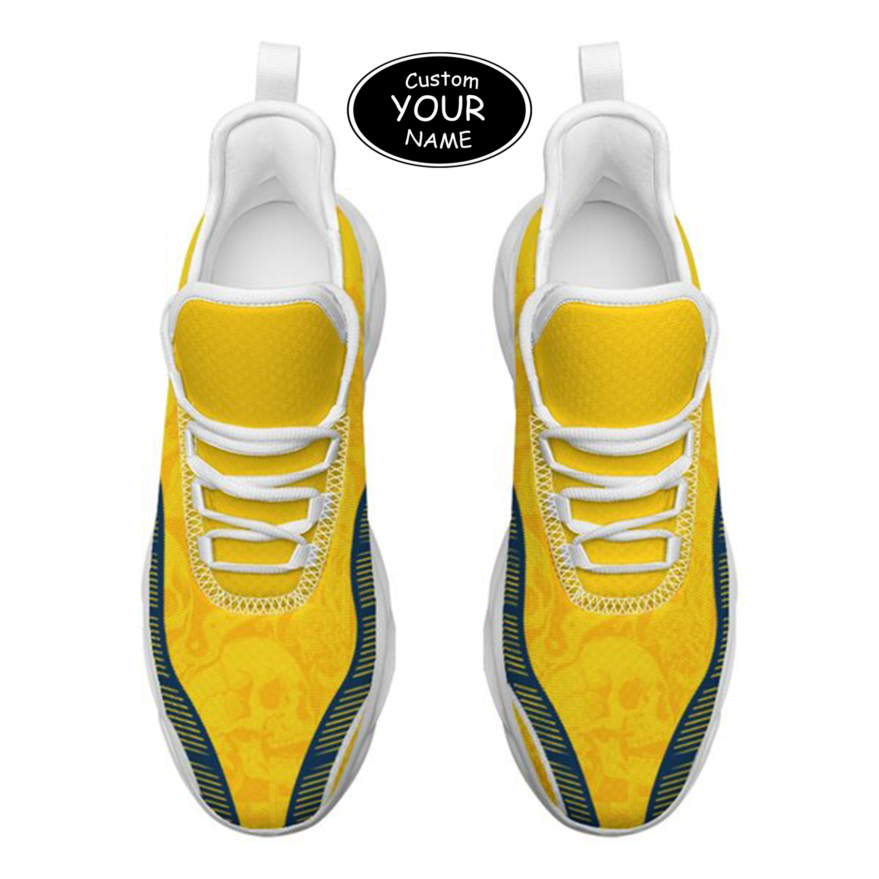 Max Sowl-25-cy-Ann Arbor-14-2, Personalized Michigan Wolverines Custom Max Sowl Shoes, Patriotic Running Sneakers, Custom Comfortable Walking Shoes