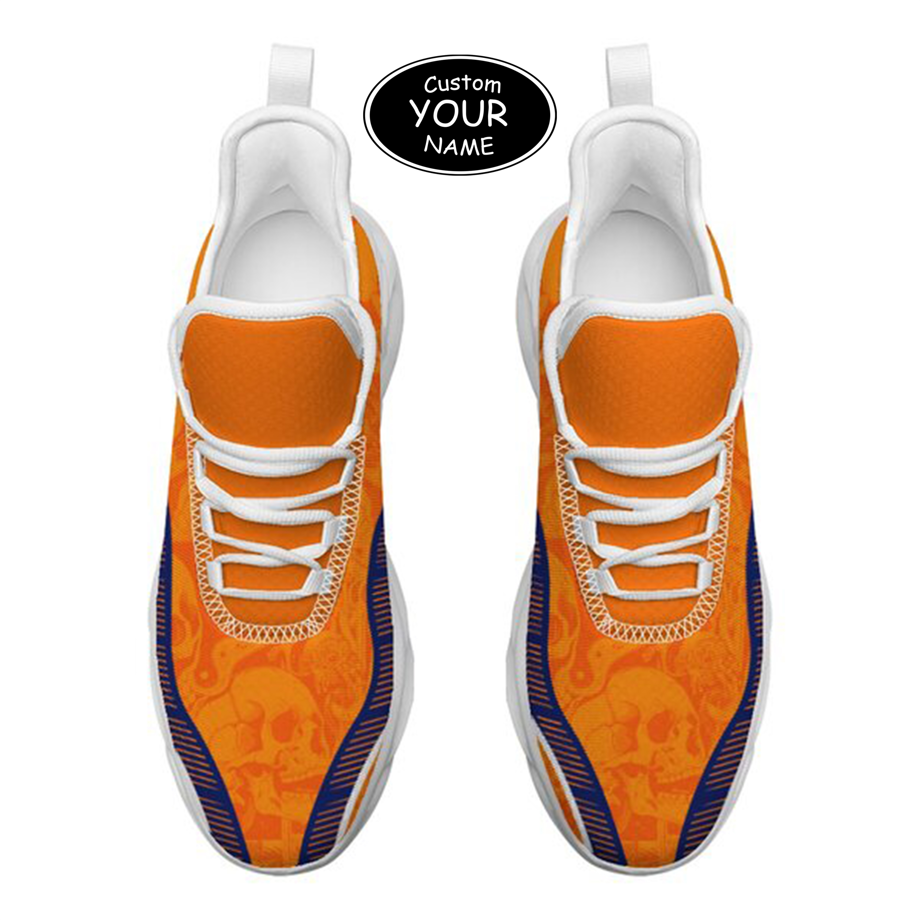 Max Sowl-25-cy-Syracuse-15-2, Personalized Syracuse Orange Custom Max Sowl Shoes, Patriotic Running Sneakers, Custom Comfortable Walking Shoes