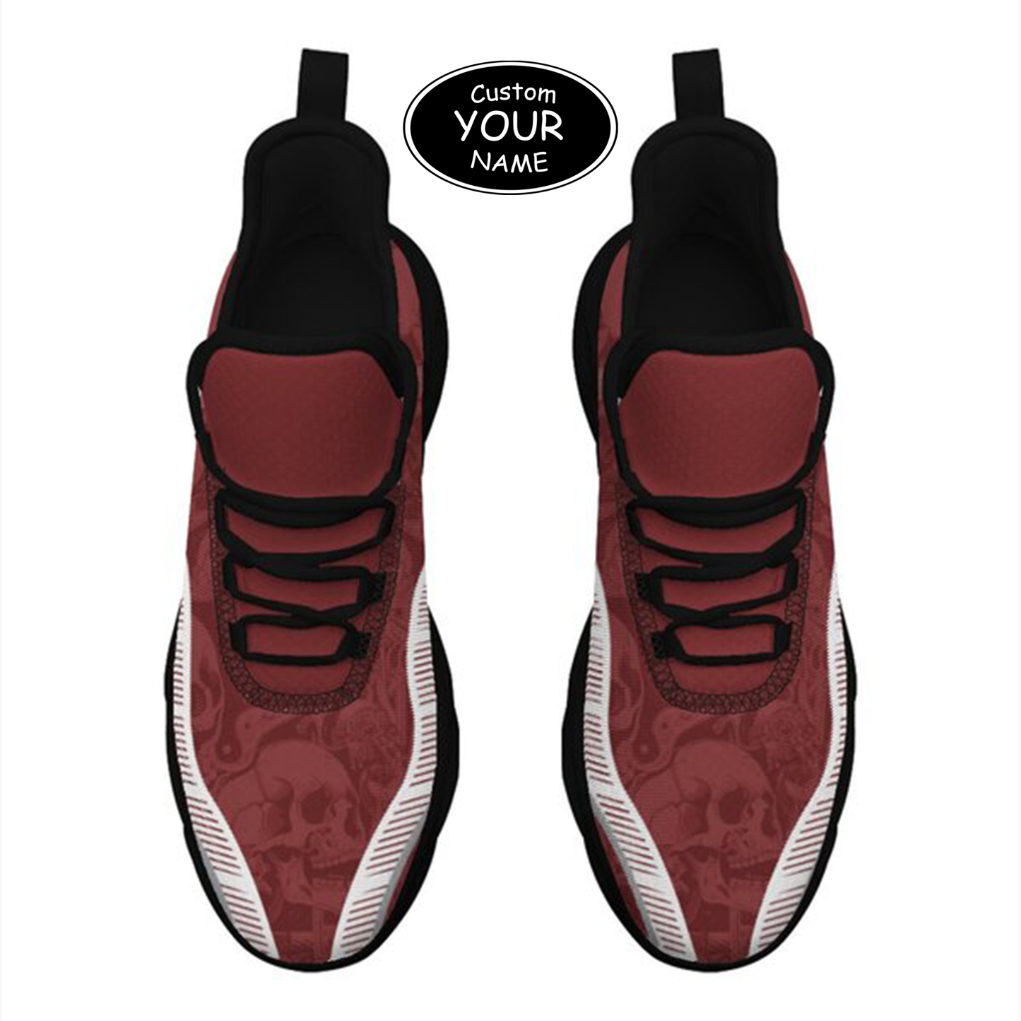 Max Sowl-25-cy-College Station-16-2, Personalized Texas A&M Aggies Custom Max Sowl Shoes, Patriotic Running Sneakers, Custom Comfortable Walking Shoes