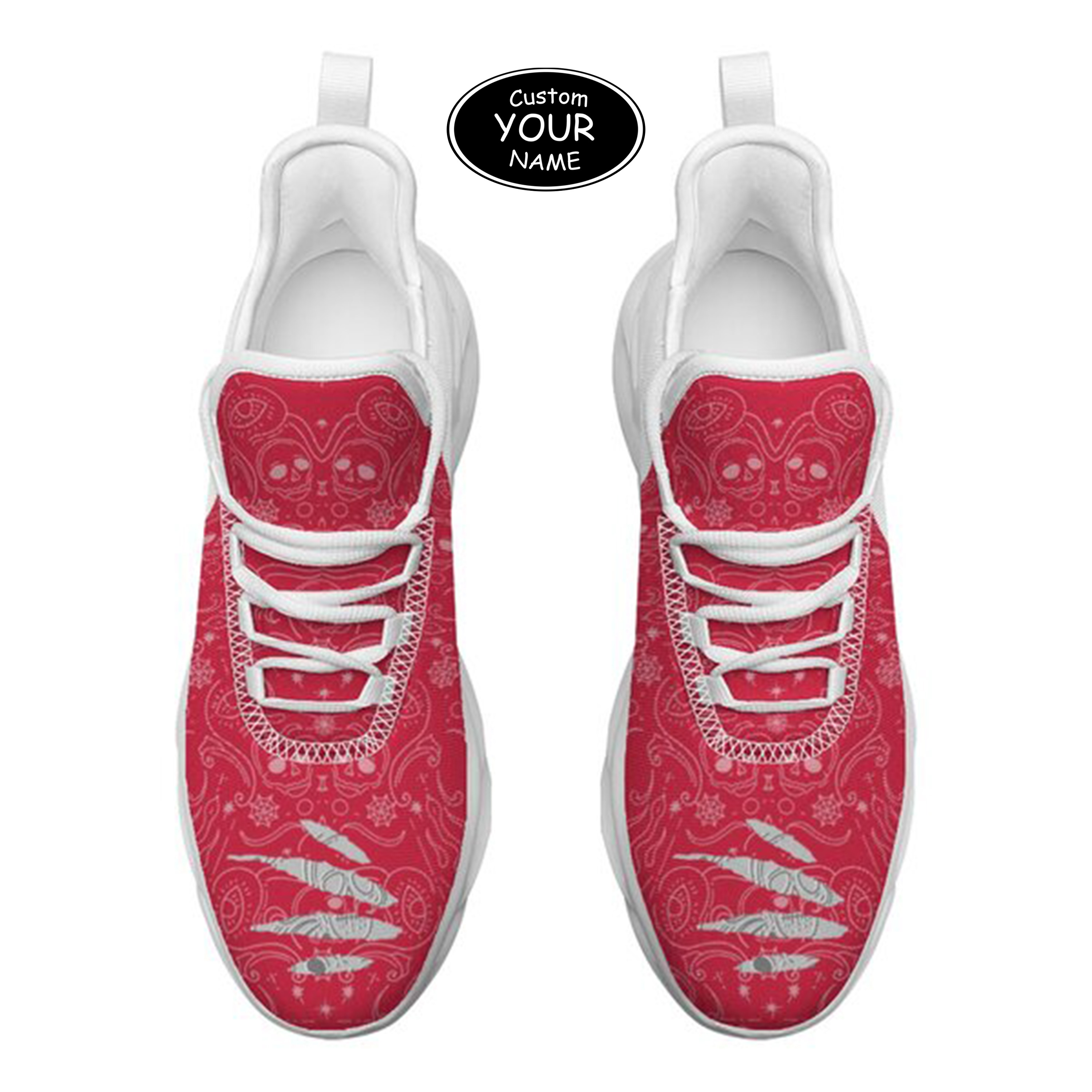 Max Sowl-25-yy-Tuscaloosa-2-2, Personalized Alabama Crimson Tide Custom Max Sowl Shoes, Patriotic Running Sneakers, Custom Comfortable Walking Shoes