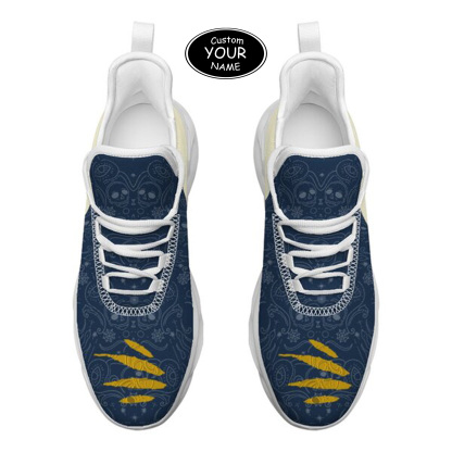 Max Sowl-25-yy-South Bend-5-2, Personalized Notre Dame Fighting Irish Custom Max Sowl Shoes, Patriotic Running Sneakers, Custom Comfortable Walking Shoes