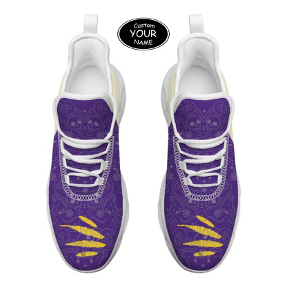 Max Sowl-25-yy-Baton Rouge-6-2, Personalized LSU Tigers Custom Max Sowl Shoes, Patriotic Running Sneakers, Custom Comfortable Walking Shoes