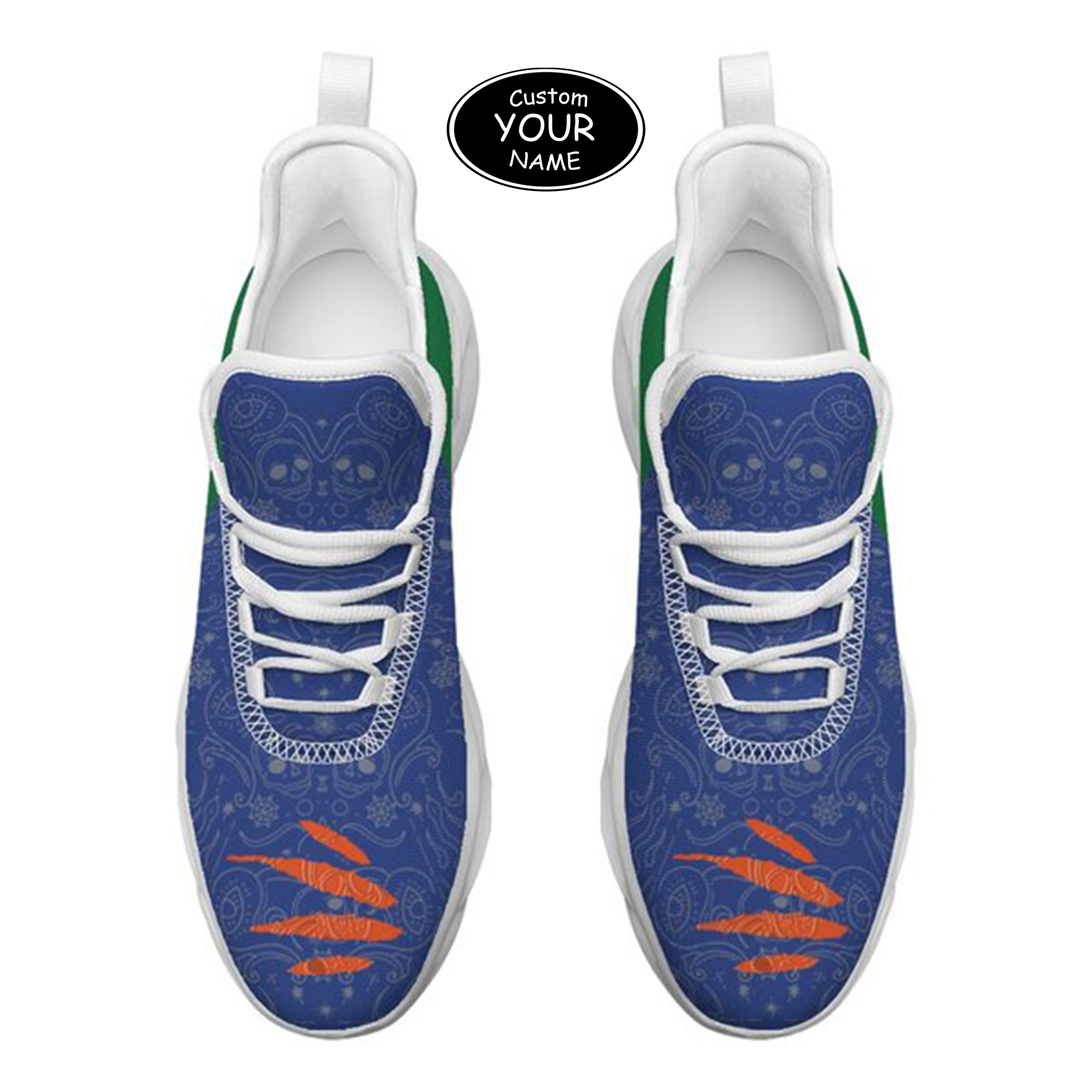 Max Sowl-25-yy-Gainesville-7-2, Personalized Florida Gators Custom Max Sowl Shoes, Patriotic Running Sneakers, Custom Comfortable Walking Shoes