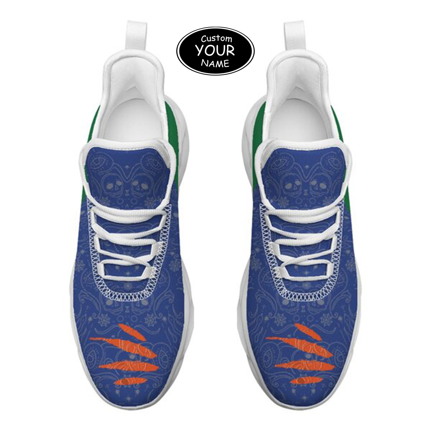 Max Sowl-25-yy-Gainesville-7-2, Personalized Florida Gators Custom Max Sowl Shoes, Patriotic Running Sneakers, Custom Comfortable Walking Shoes