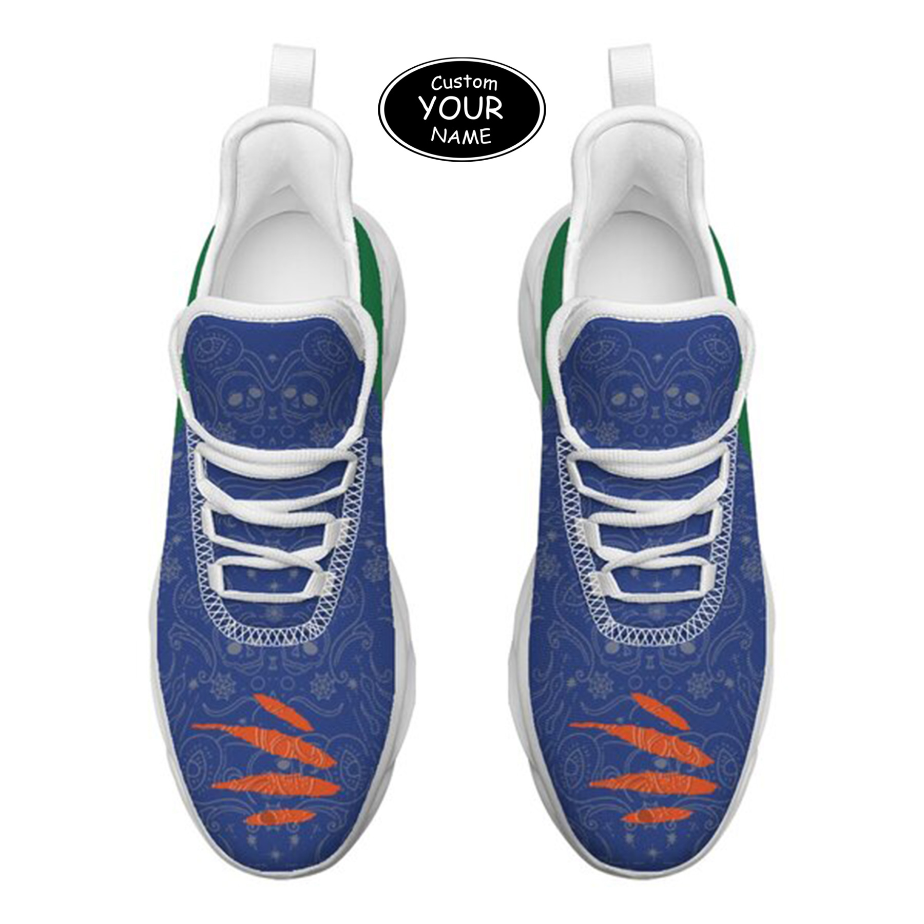 Max Sowl-25-yy-Gainesville-7-2, Personalized Florida Gators Custom Max Sowl Shoes, Patriotic Running Sneakers, Custom Comfortable Walking Shoes