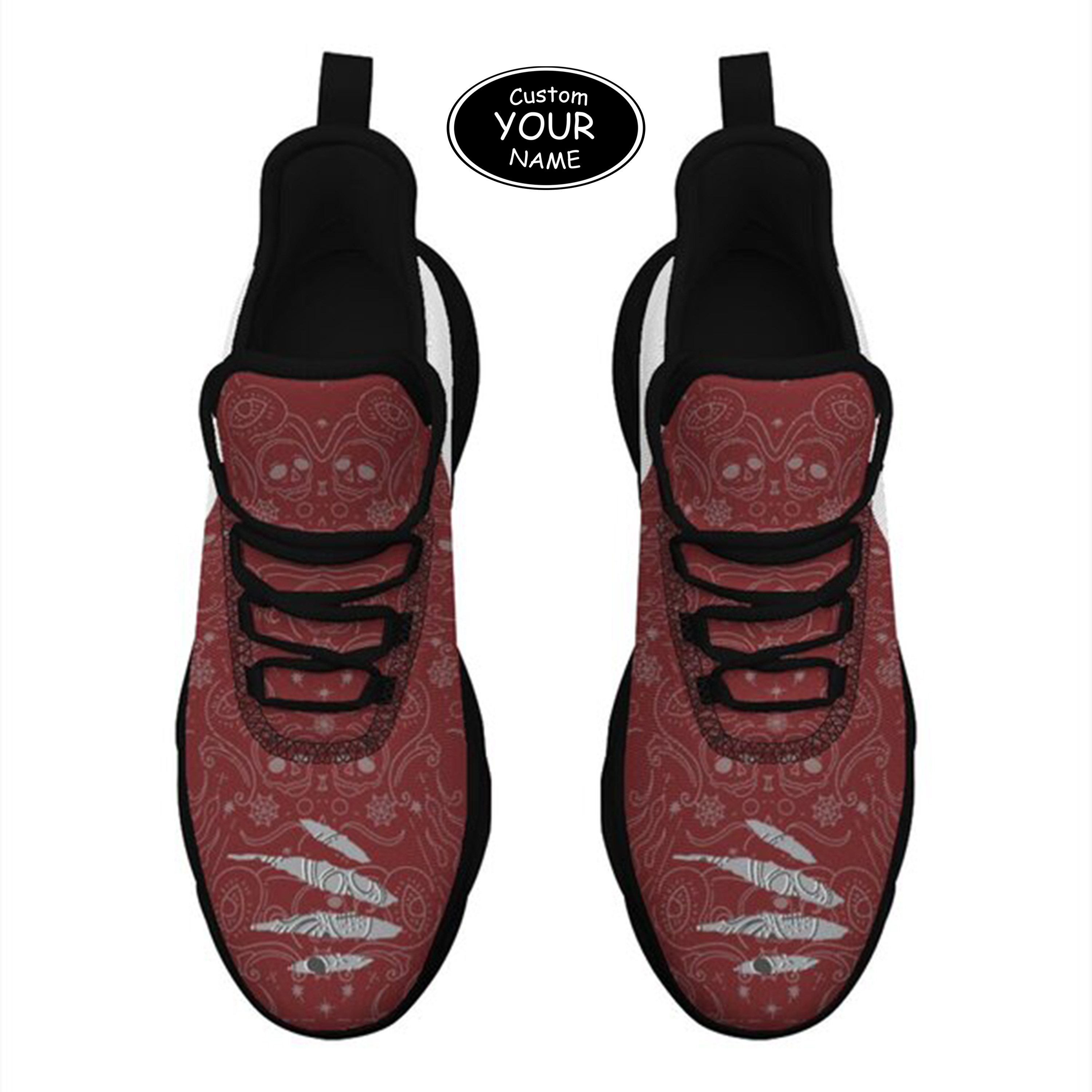 Max Sowl-25-yy-College Station-16-2, Personalized Texas A&M Aggies Custom Max Sowl Shoes, Patriotic Running Sneakers, Custom Comfortable Walking Shoes