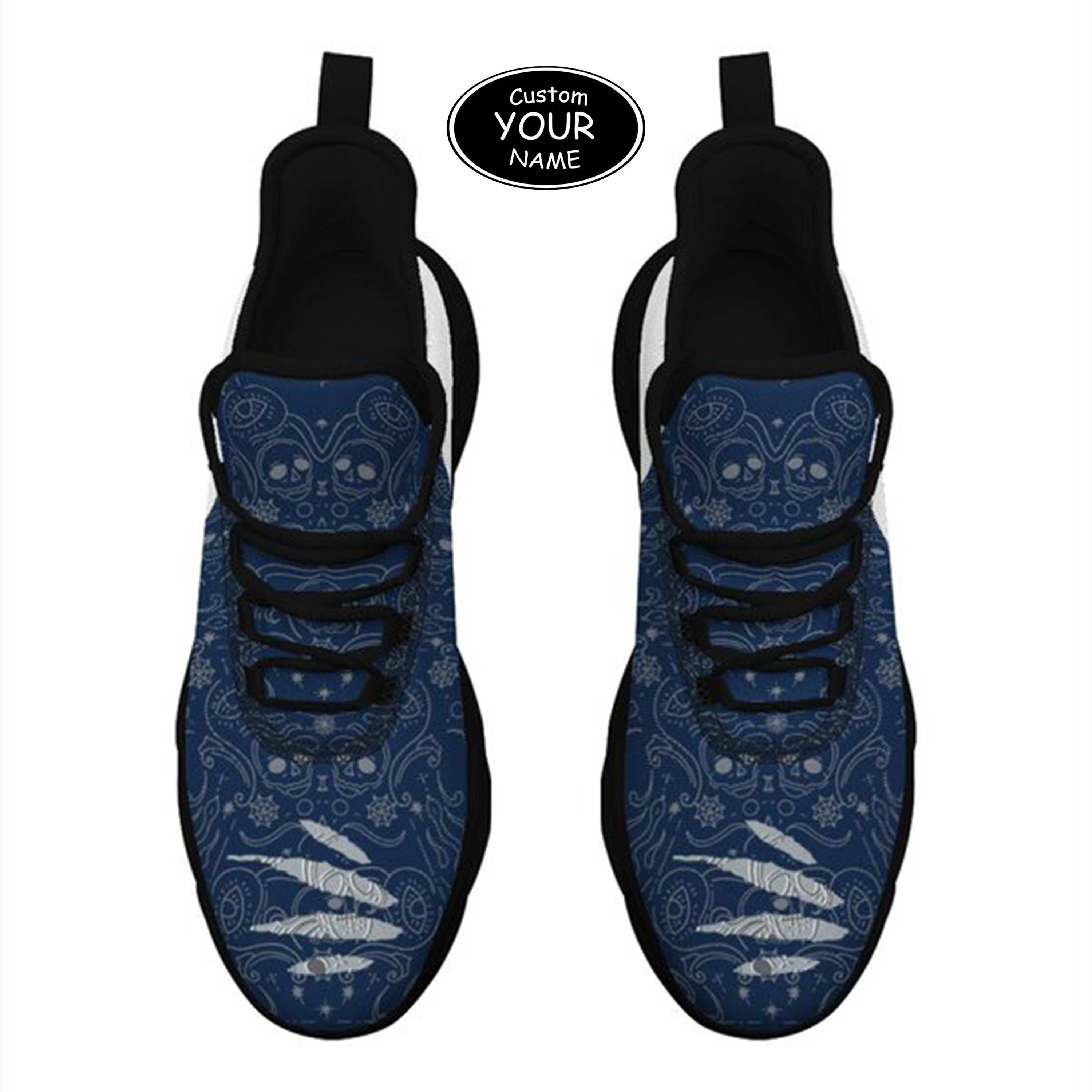 Max Sowl-25-yy-State College-17-2, Personalized Penn State Nittany Lions Custom Max Sowl Shoes, Patriotic Running Sneakers, Custom Comfortable Walking Shoes