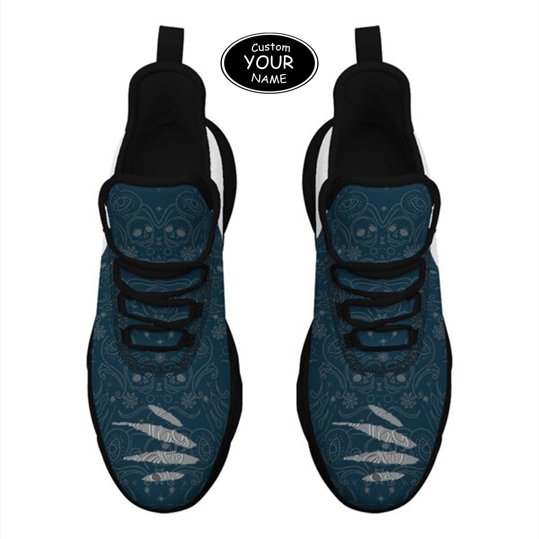 Max Sowl-25-yy-Logan-22-2, Personalized Utah State Aggies Custom Max Sowl Shoes, Patriotic Running Sneakers, Custom Comfortable Walking Shoes