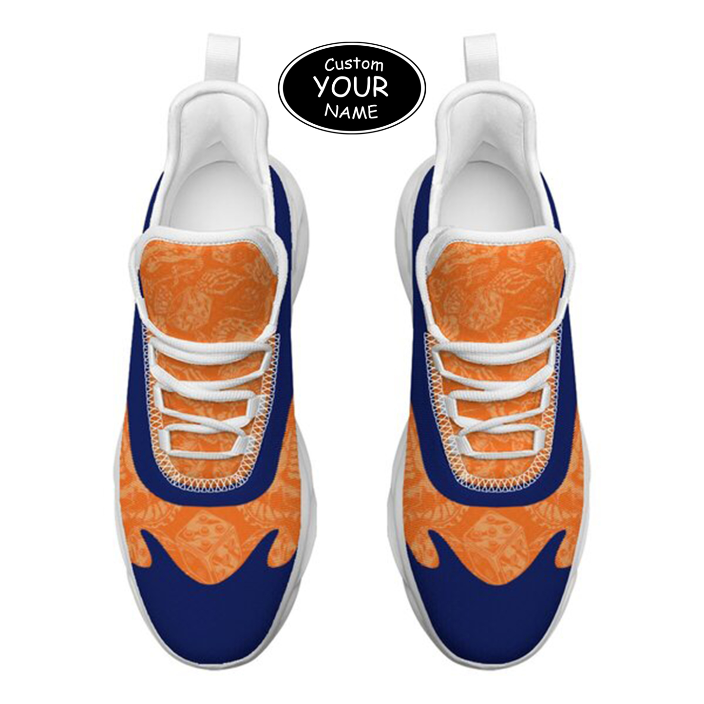 Max Sowl-25-cy-Syracuse-15-3, Personalized Syracuse Orange Custom Max Sowl Shoes, Patriotic Running Sneakers, Custom Comfortable Walking Shoes