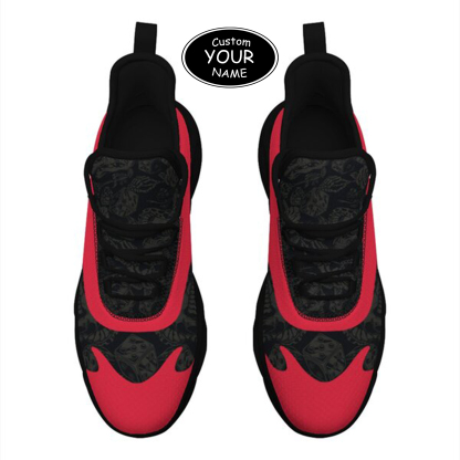 Max Sowl-25-cy-Cincinnati-24-3, Personalized Cincinnati Bearcats Custom Max Sowl Shoes, Patriotic Running Sneakers, Custom Comfortable Walking Shoes