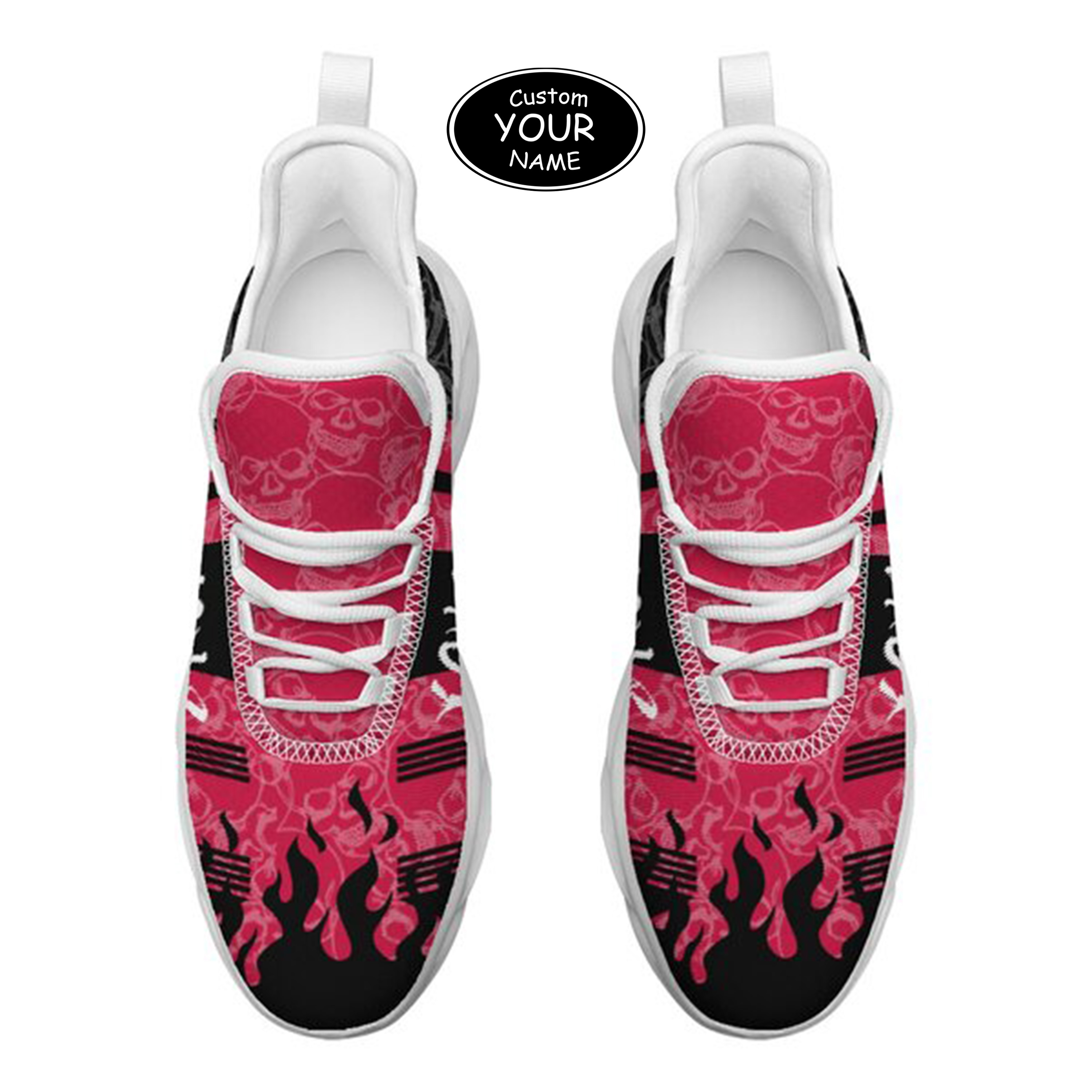 Max Sowl-25-yy-Columbus-3-3, Personalized Ohio State Buckeyes Custom Max Sowl Shoes, Patriotic Running Sneakers, Custom Comfortable Walking Shoes