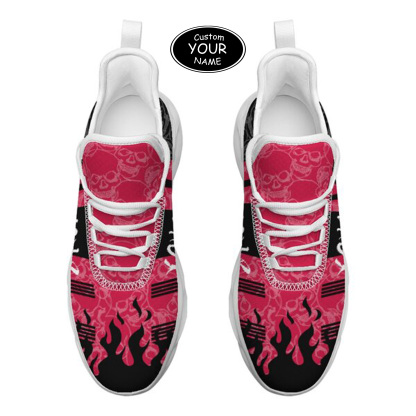 Max Sowl-25-yy-Columbus-3-3, Personalized Ohio State Buckeyes Custom Max Sowl Shoes, Patriotic Running Sneakers, Custom Comfortable Walking Shoes