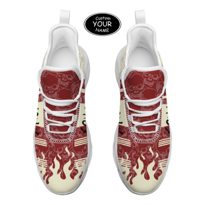 Max Sowl-25-yy-Norman-4-3, Personalized Oklahoma Sooners Custom Max Sowl Shoes, Patriotic Running Sneakers, Custom Comfortable Walking Shoes