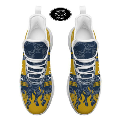Max Sowl-25-yy-South Bend-5-3, Personalized Notre Dame Fighting Irish Custom Max Sowl Shoes, Patriotic Running Sneakers, Custom Comfortable Walking Shoes
