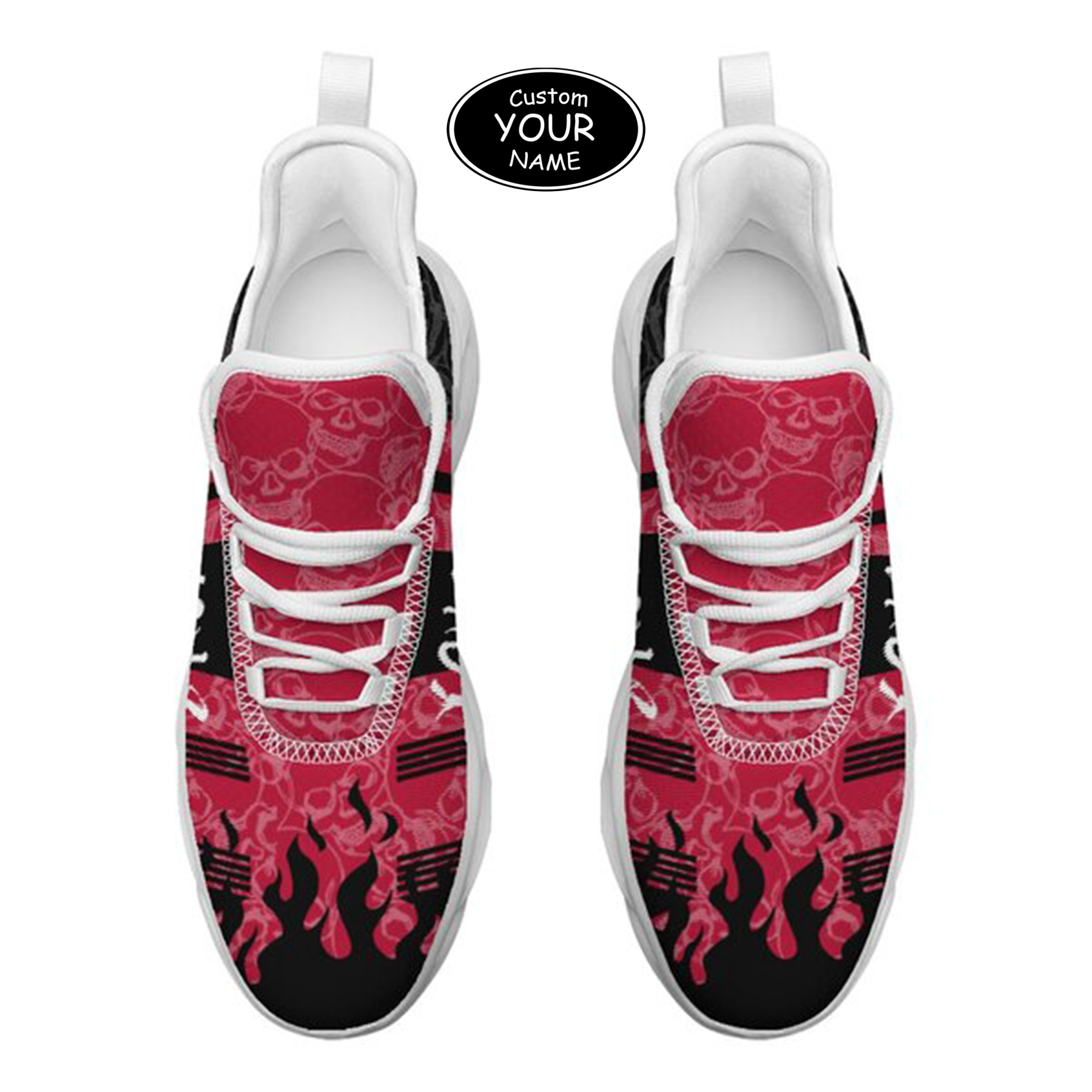 Max Sowl-25-yy-Athens-8-3, Personalized Georgia Bulldogs Custom Max Sowl Shoes, Patriotic Running Sneakers, Custom Comfortable Walking Shoes