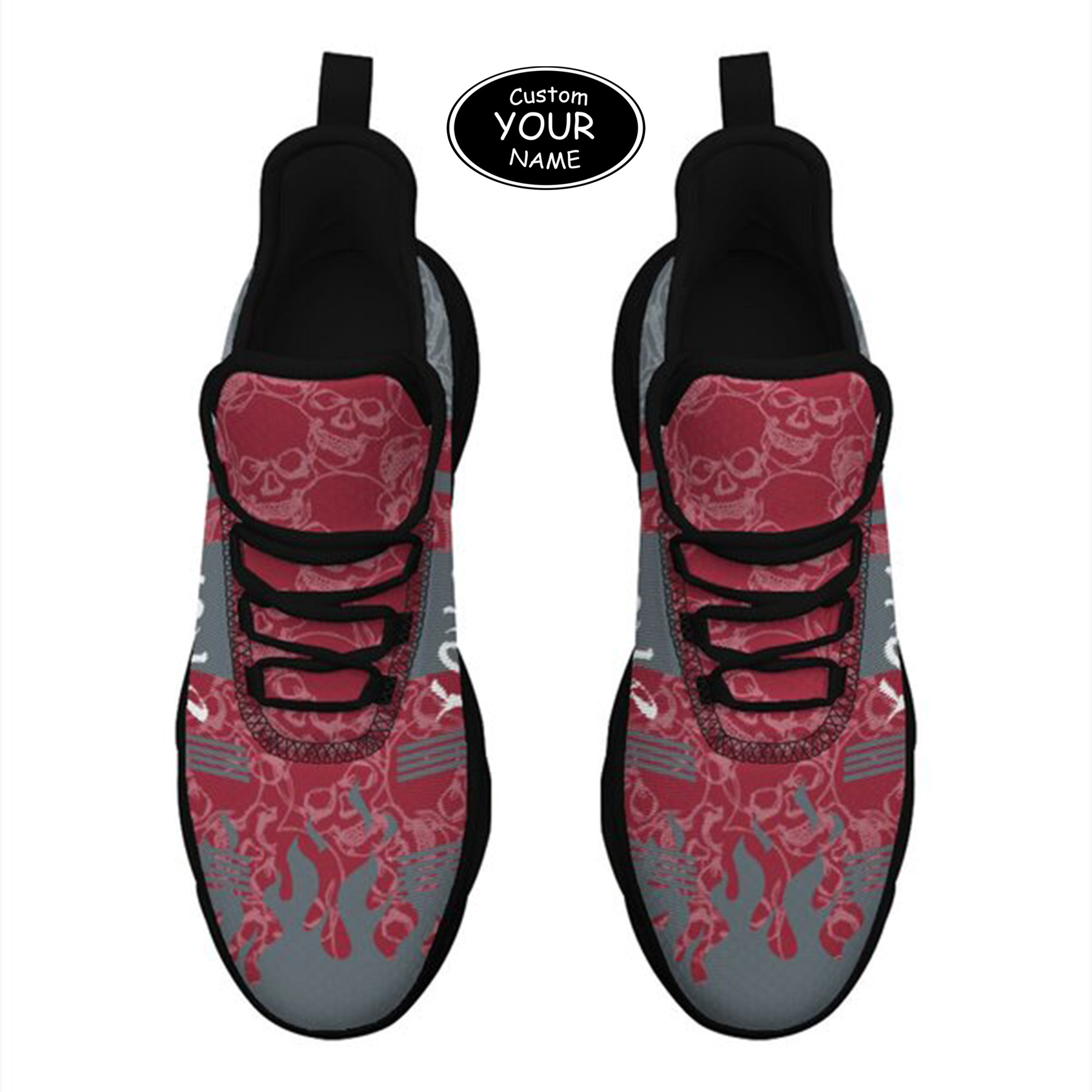 Max Sowl-25-yy-Pullman-10-3, Personalized Washington State Cougars Custom Max Sowl Shoes, Patriotic Running Sneakers, Custom Comfortable Walking Shoes