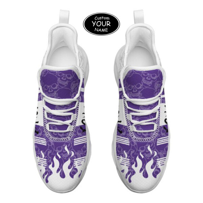 Max Sowl-25-yy-Evanston-21-3, Personalized Northwestern Wildcats Custom Max Sowl Shoes, Patriotic Running Sneakers, Custom Comfortable Walking Shoes