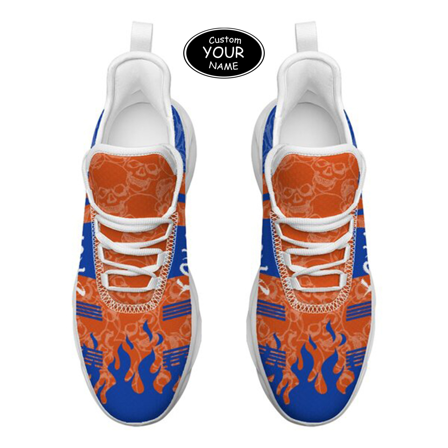 Max Sowl-25-yy-Boise-23-3, Personalized Boise State Broncos Custom Max Sowl Shoes, Patriotic Running Sneakers, Custom Comfortable Walking Shoes