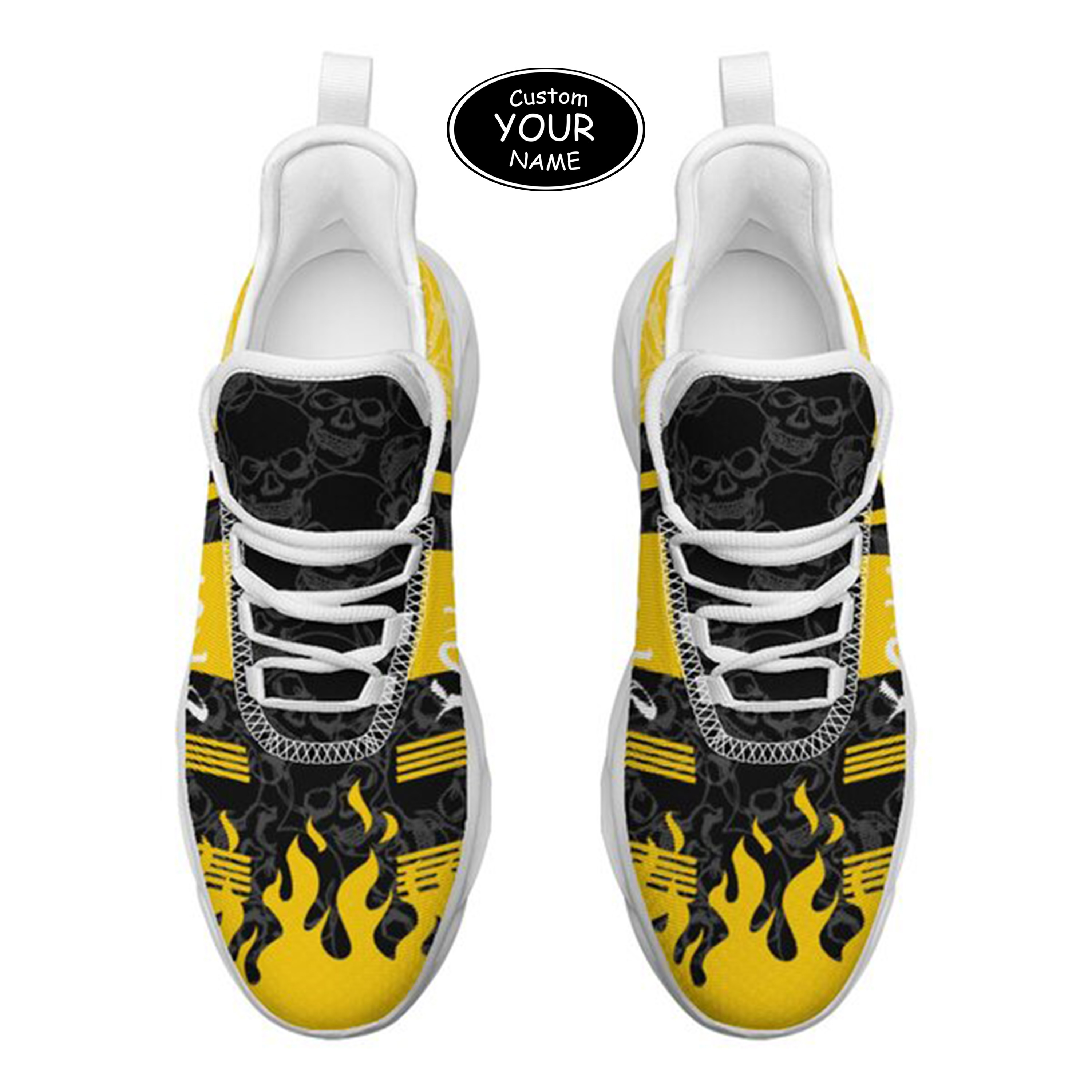 Max Sowl-25-yy-Iowa City-25-3, Personalized Iowa Hawkeyes Custom Max Sowl Shoes, Patriotic Running Sneakers, Custom Comfortable Walking Shoes