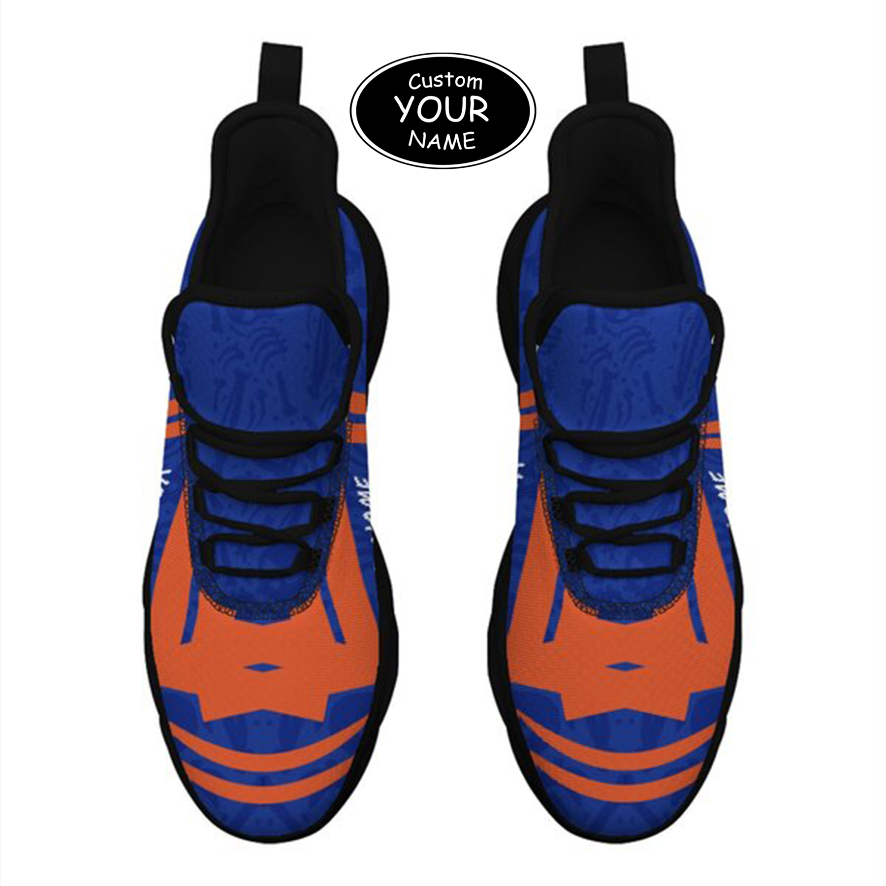 Max Sowl-25-cy-Gainesville-7-4, Personalized Florida Gators Custom Max Sowl Shoes, Personalized Sport Footwear, Custom Color-Blocked Running Shoes