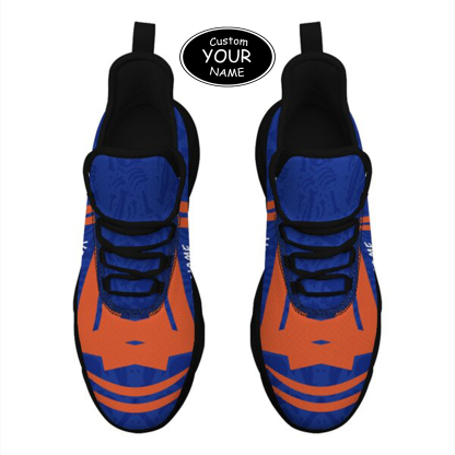 Max Sowl-25-cy-Gainesville-7-4, Personalized Florida Gators Custom Max Sowl Shoes, Personalized Sport Footwear, Custom Color-Blocked Running Shoes