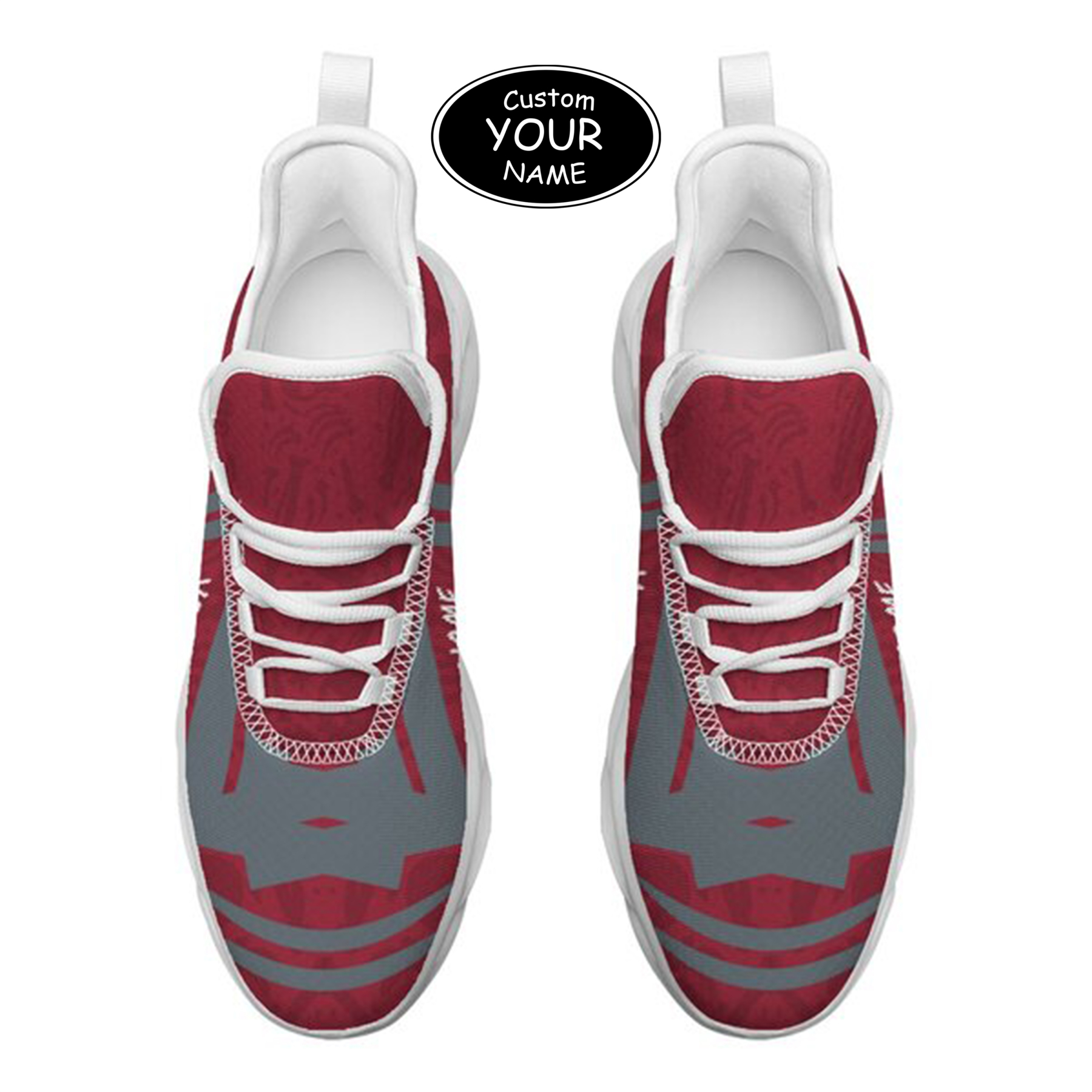 Max Sowl-25-cy-Pullman-10-4, Personalized Washington State Cougars Custom Max Sowl Shoes, Personalized Sport Footwear, Custom Color-Blocked Running Shoes