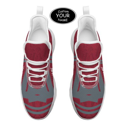 Max Sowl-25-cy-Pullman-10-4, Personalized Washington State Cougars Custom Max Sowl Shoes, Personalized Sport Footwear, Custom Color-Blocked Running Shoes