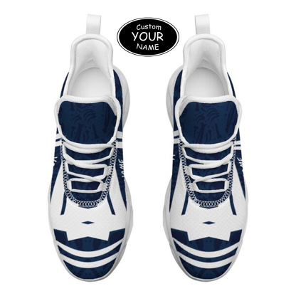 Max Sowl-25-cy-State College-17-4, Personalized Penn State Nittany Lions Custom Max Sowl Shoes, Personalized Sport Footwear, Custom Color-Blocked Running Shoes