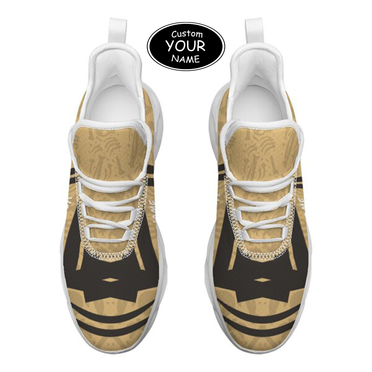 Max Sowl-25-cy-West Point-19-4, Personalized Army Black Knights Custom Max Sowl Shoes, Personalized Sport Footwear, Custom Color-Blocked Running Shoes