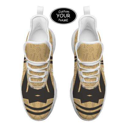 Max Sowl-25-cy-West Point-19-4, Personalized Army Black Knights Custom Max Sowl Shoes, Personalized Sport Footwear, Custom Color-Blocked Running Shoes