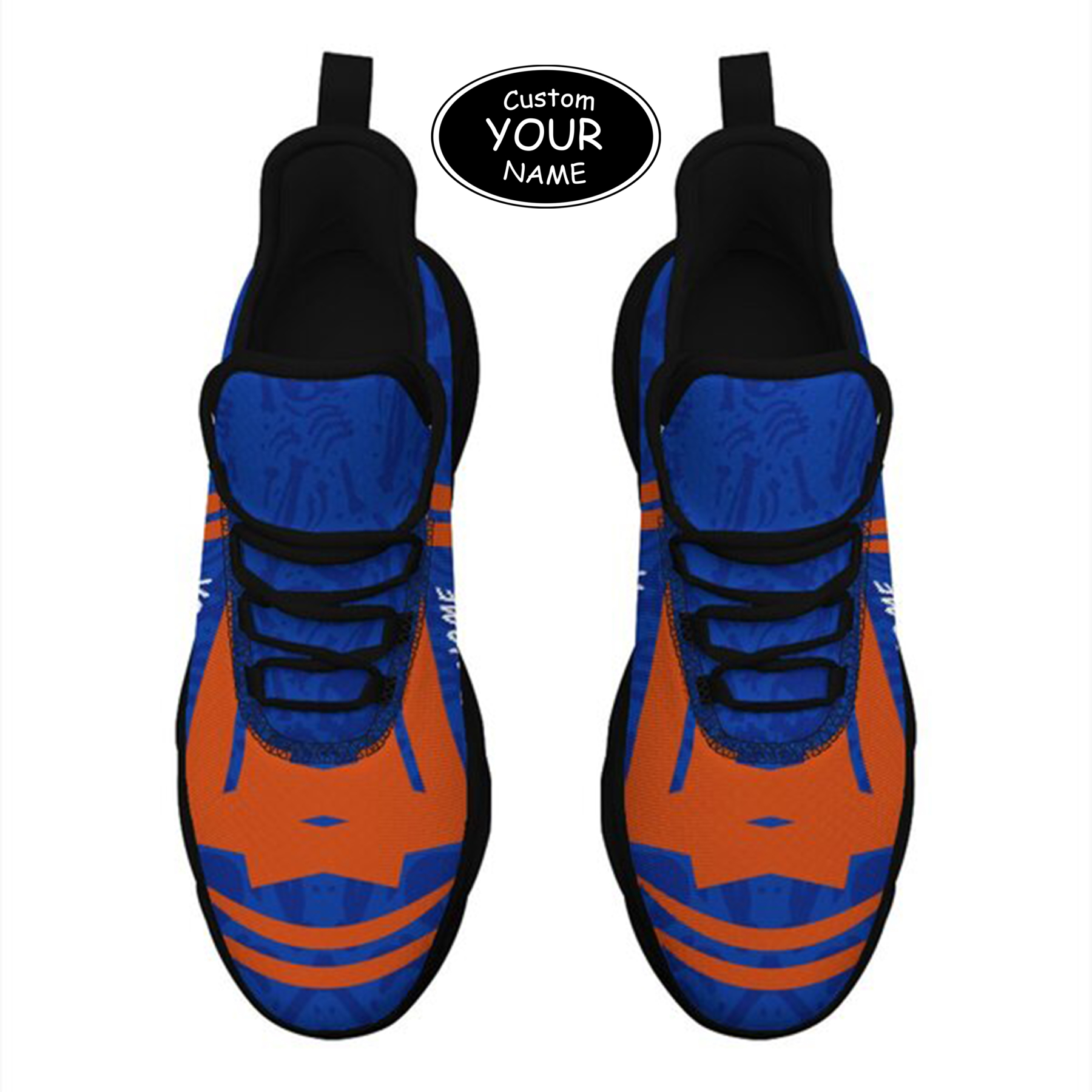 Max Sowl-25-cy-Boise-23-4, Personalized Boise State Broncos Custom Max Sowl Shoes, Personalized Sport Footwear, Custom Color-Blocked Running Shoes
