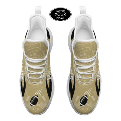 Max Sowl-25-yy-Orlando-11-4, Personalized UCF Knights Custom Max Sowl Shoes, Personalized Sport Footwear, Custom Color-Blocked Running Shoes