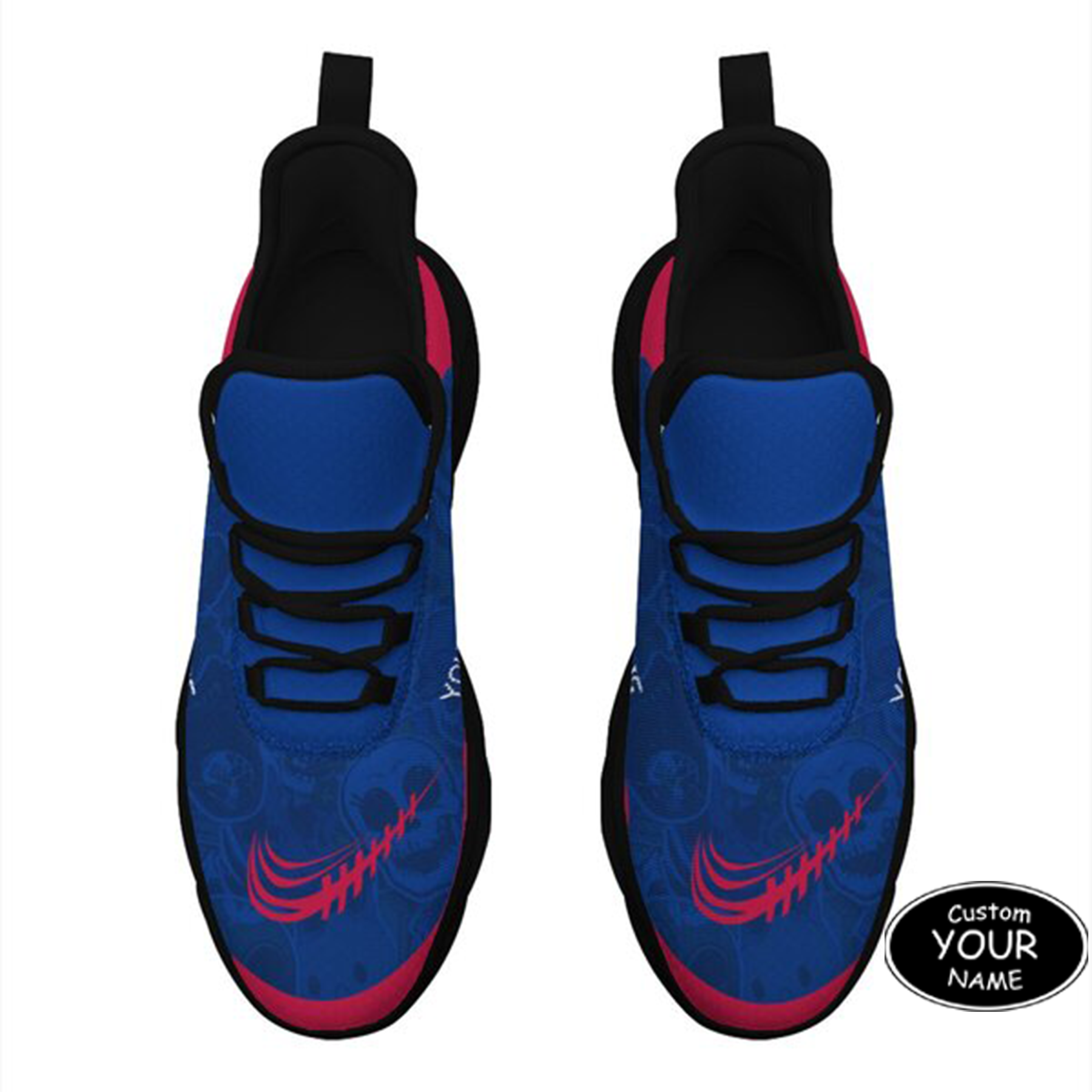 Personalized  Buffalo Sneakers, Custom Breathable Walking Shoes, Patriotic Running Shoes,Max Sowl-25-yy-Buffalo-4-1