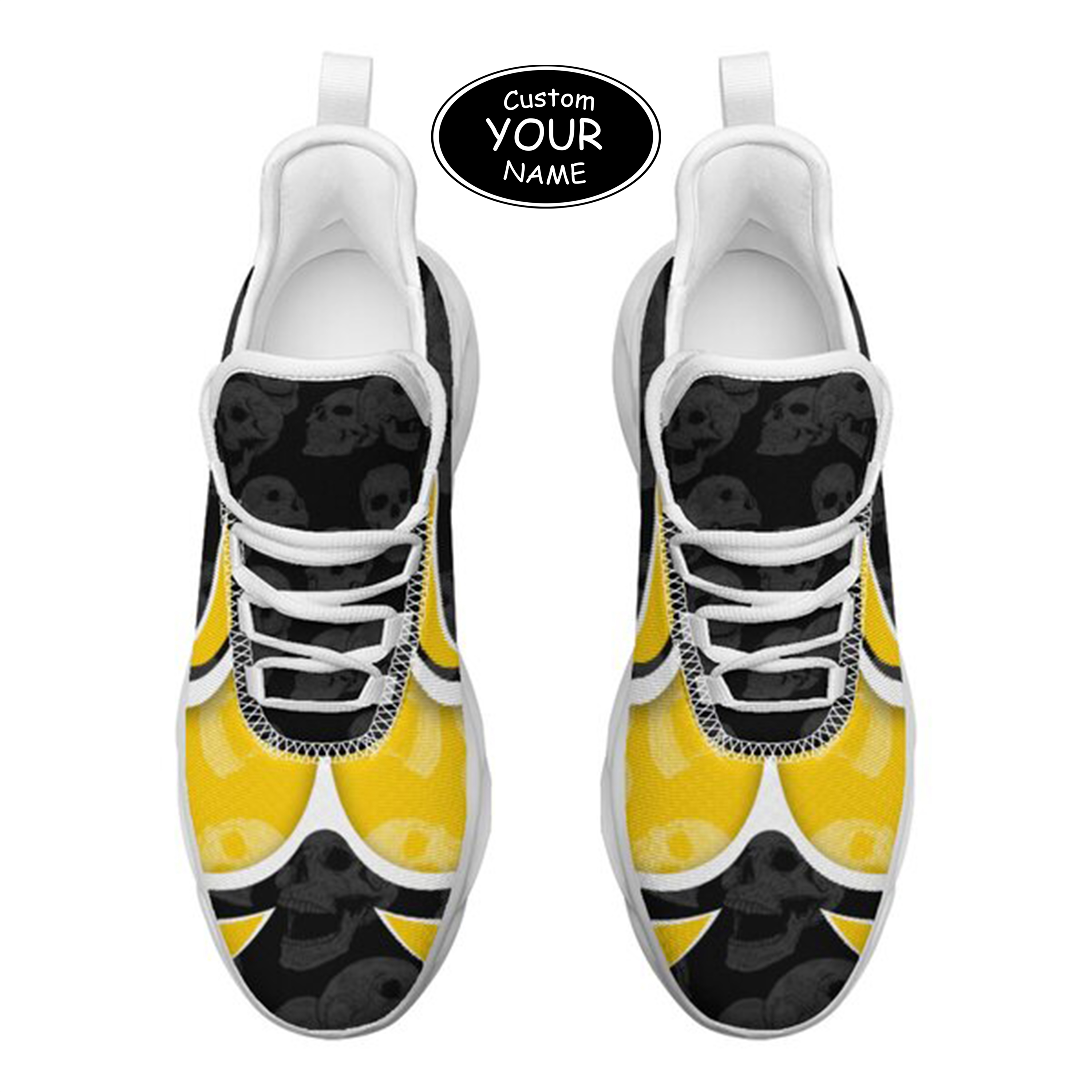Max Sowl-25-cy-Iowa City-25-5, Personalized Iowa Hawkeyes Custom Max Sowl Shoes, Personalized Sport Footwear, Custom Color-Blocked Running Shoes