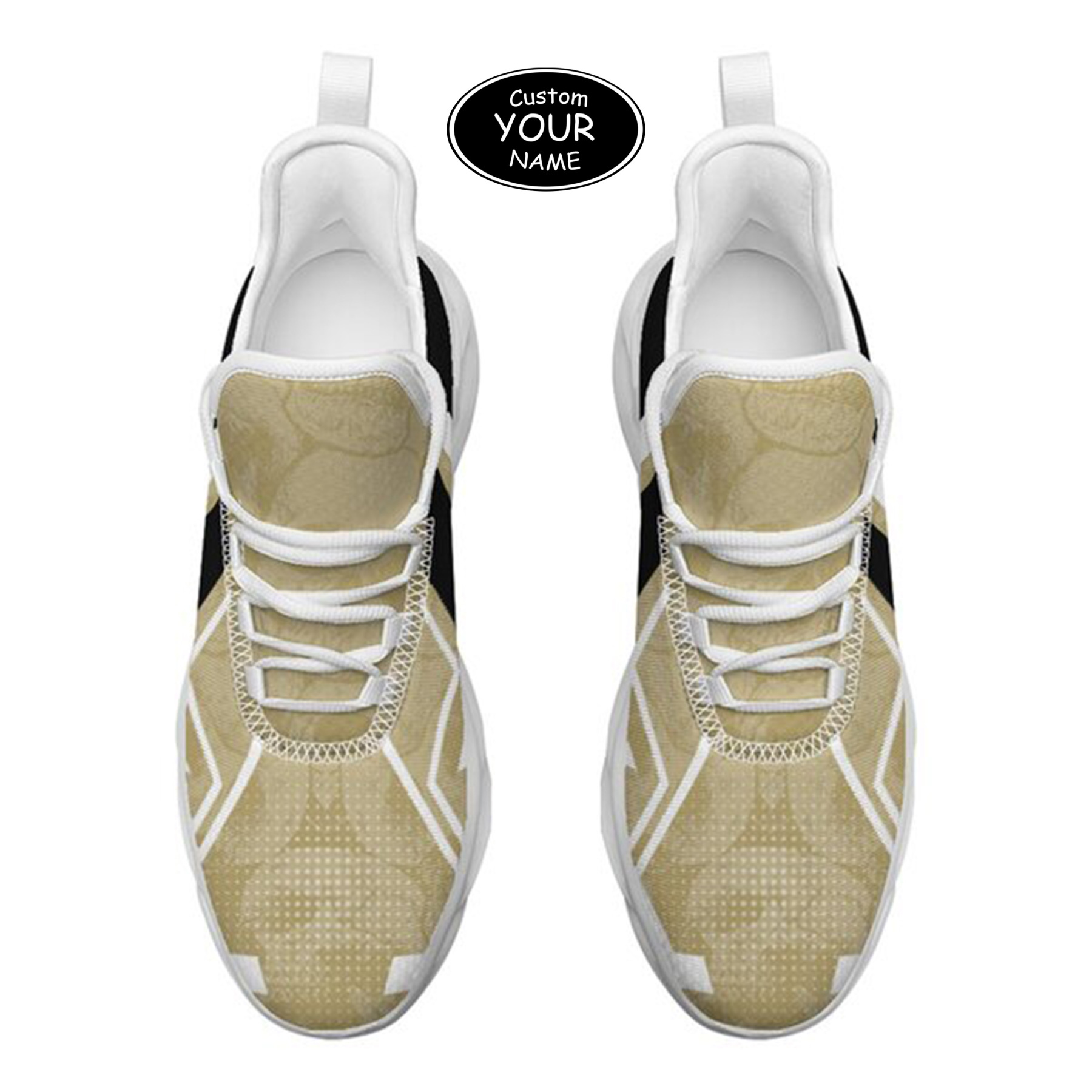 Max Sowl-25-yy-Orlando-11-5, Personalized UCF Knights Custom Max Sowl Shoes, Personalized Skull Sport Footwear, Custom Color-Blocked Running Shoes