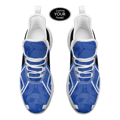 Max Sowl-25-yy-Lexington-12-5, Personalized Kentucky Wildcats Custom Max Sowl Shoes, Personalized Skull Sport Footwear, Custom Color-Blocked Running Shoes