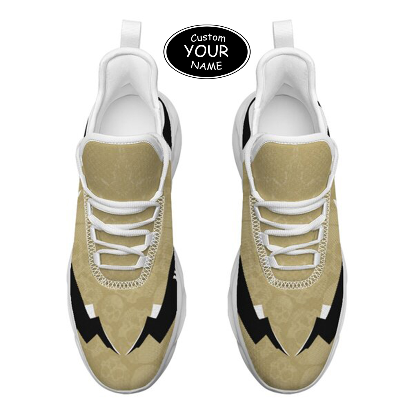 Max Sowl-25-cy-Orlando-11-6, Personalized UCF Knights Custom Max Sowl Shoes, Personalized Skull Sport Footwear, Custom Color-Blocked Running Shoes